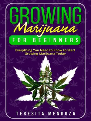 cover image of Growing Marijuana for Beginners